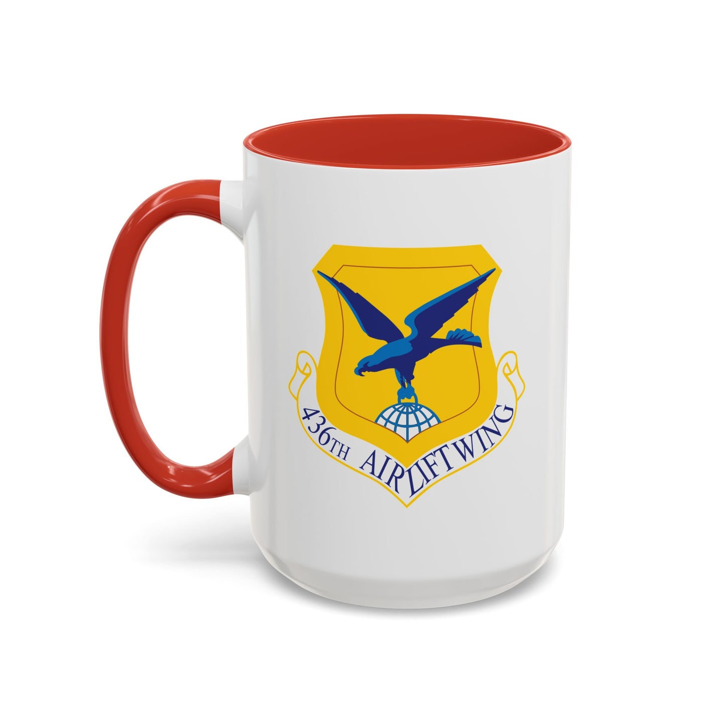Accent Coffee Mug (11oz & 15oz) - USAF - 436th Airlift Wing wo Txt X 300