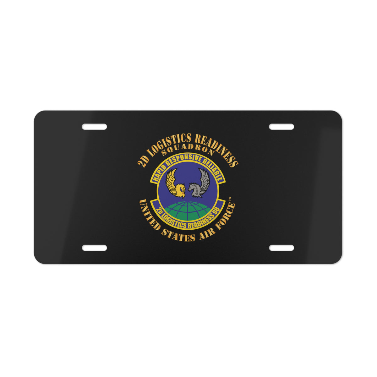 License Plate - USAF - 2d Logistics Readiness Squadron