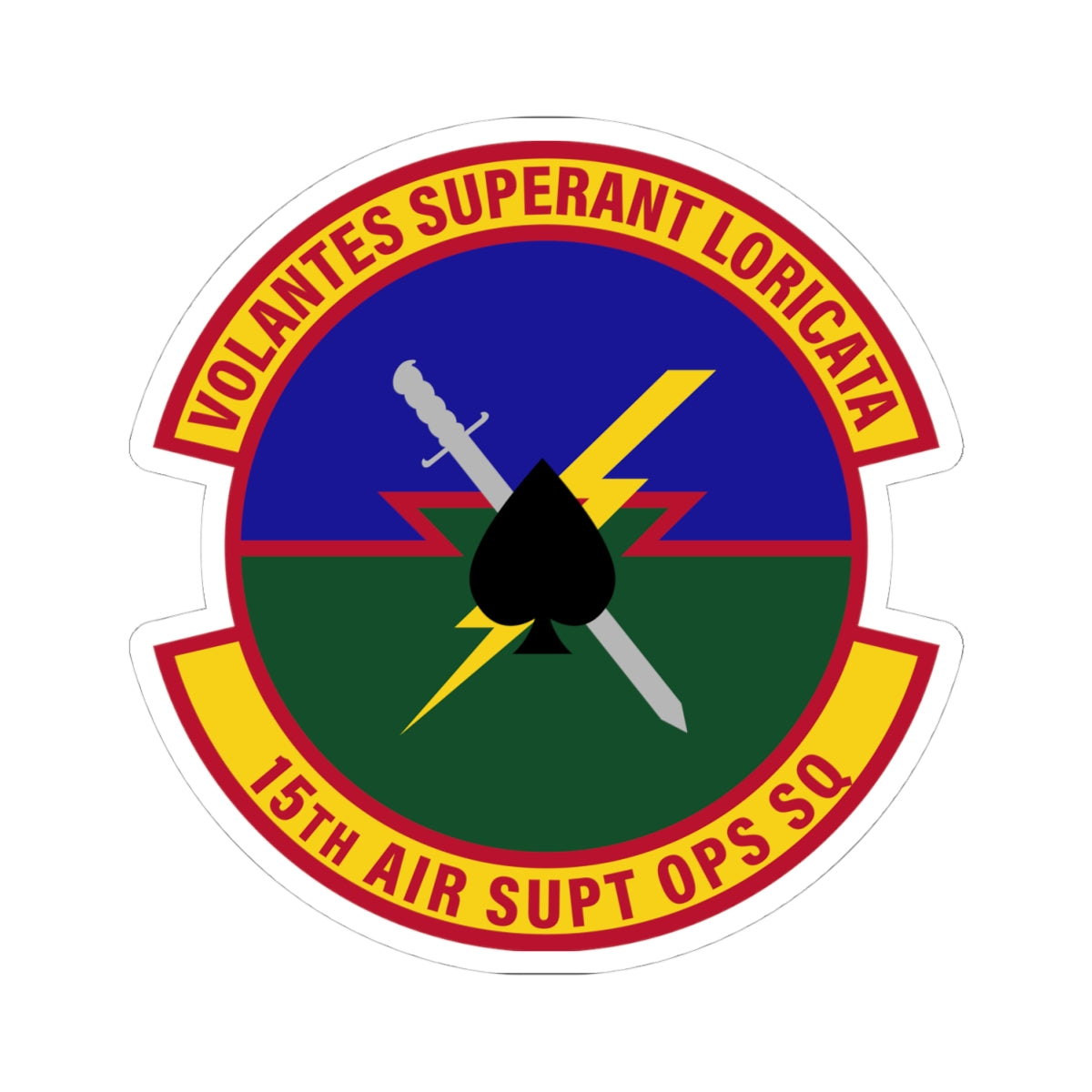 Kiss-Cut Stickers - USAF - 15th Air Support Operations Squadron wo txt