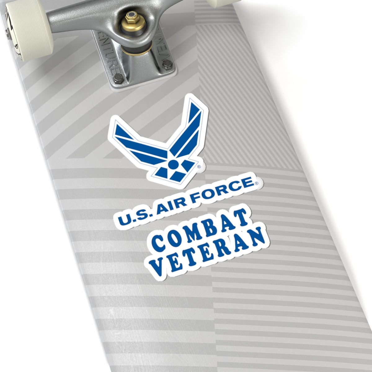 Kiss-Cut Stickers - USAF - Air Force - Combat Veteran X 300