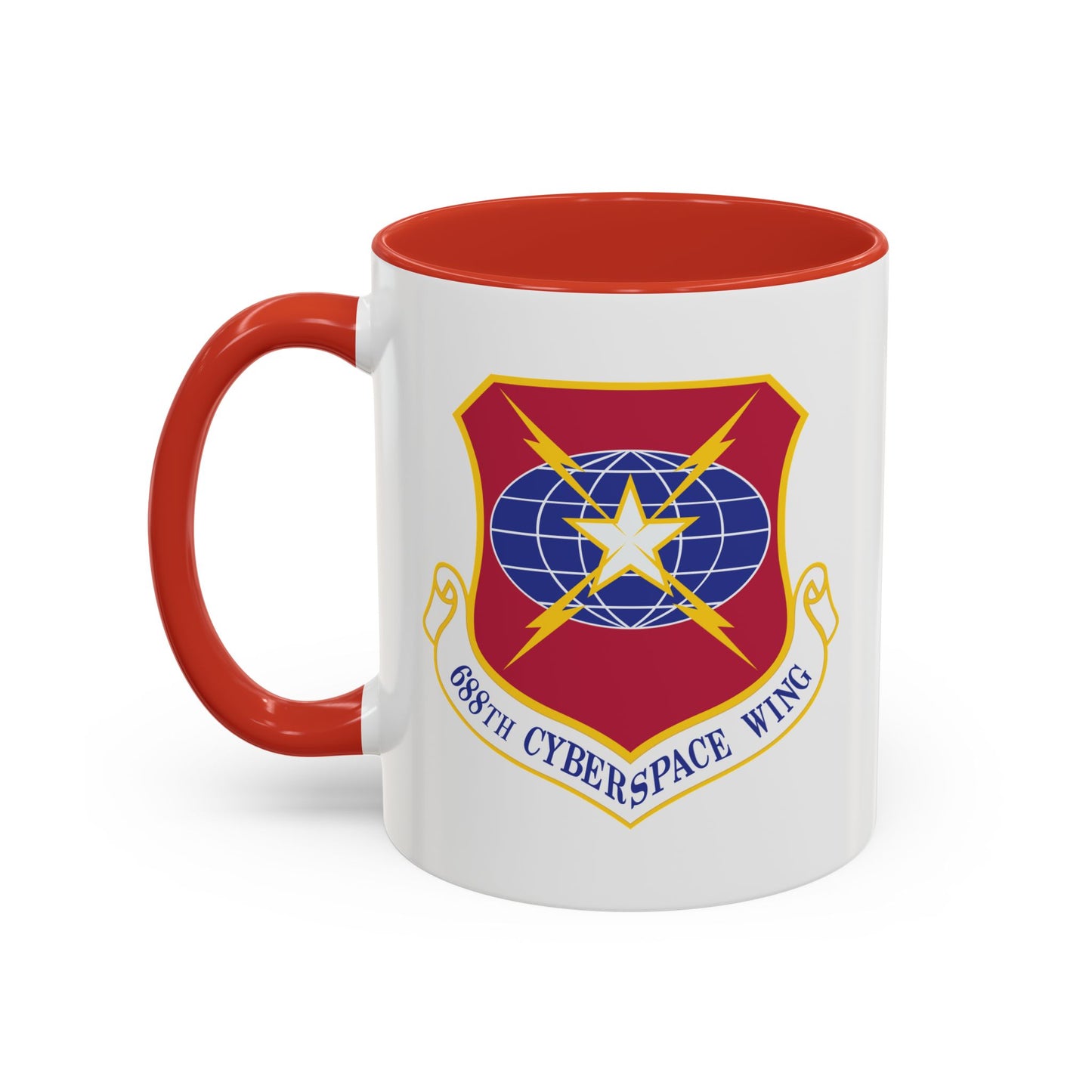 Accent Coffee Mug (11oz & 15oz) - USAF - 688th Cyberspace Wing wo Txt X 300