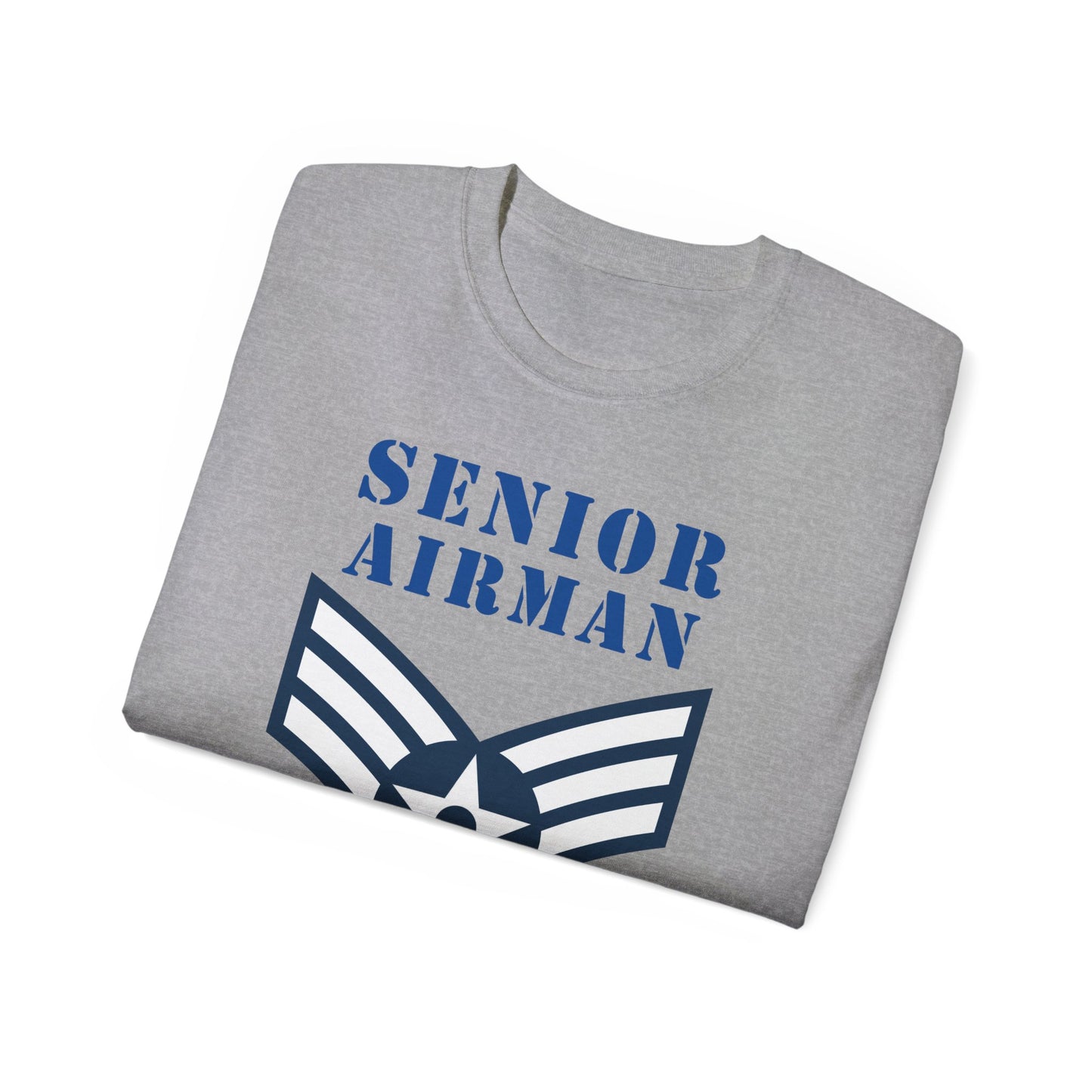 Unisex Ultra Cotton Tee - USAF - Senior Airman (E4) - 2020 - US Air Force w Text X 300