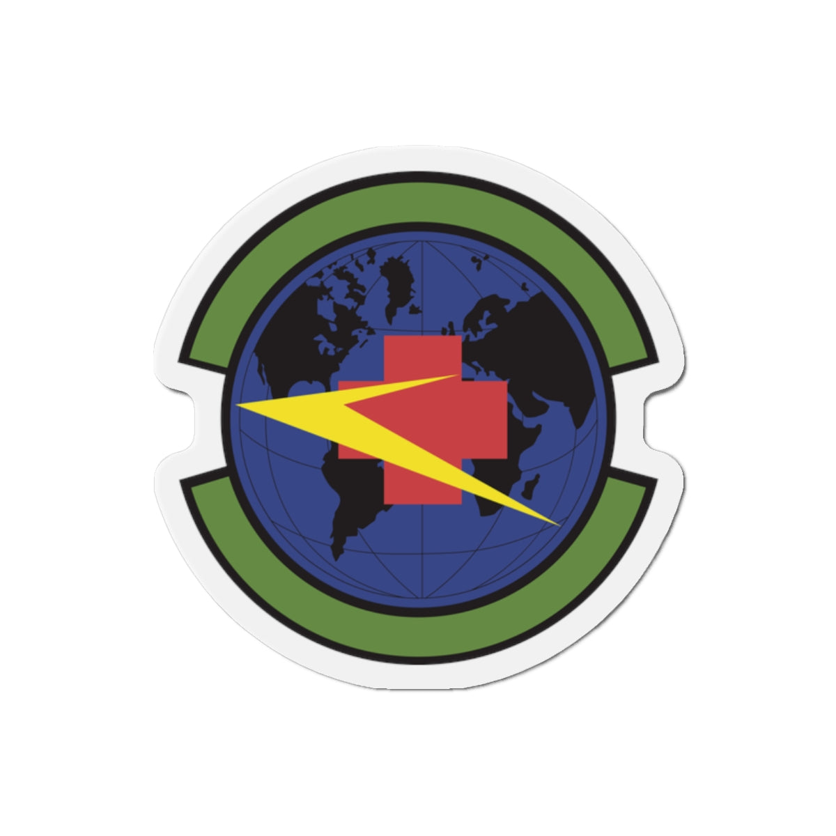 Die-Cut Magnet - USAF - 9th Medical Support Squadron wo txt X 300