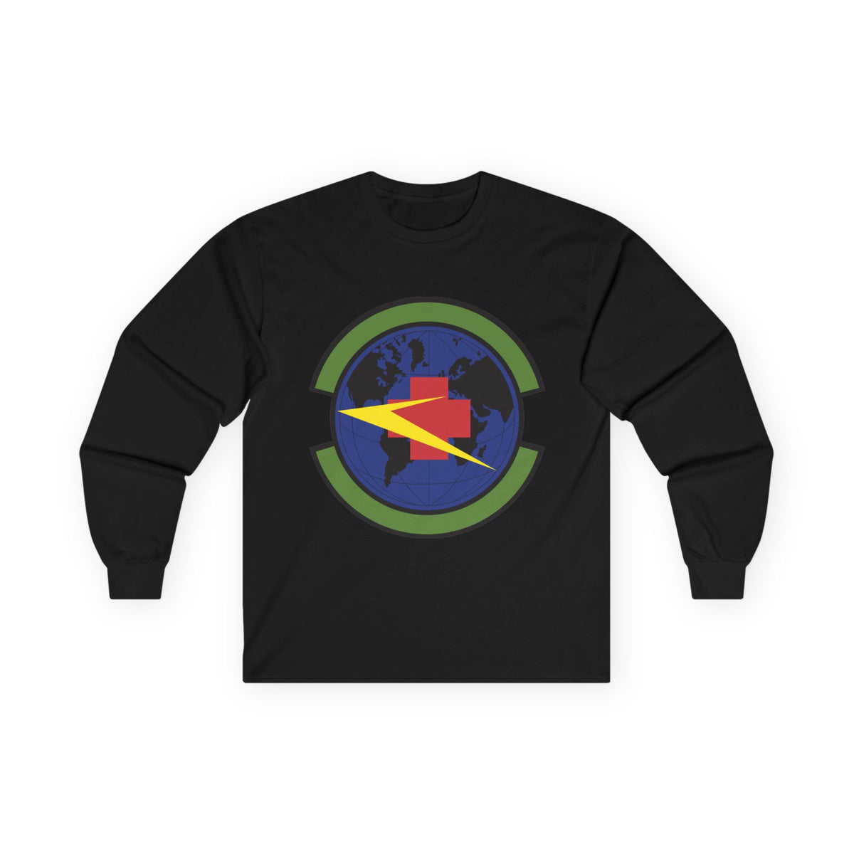 Unisex Ultra Cotton Long Sleeve Tee - USAF - 9th Medical Support Squadron wo txt X 300