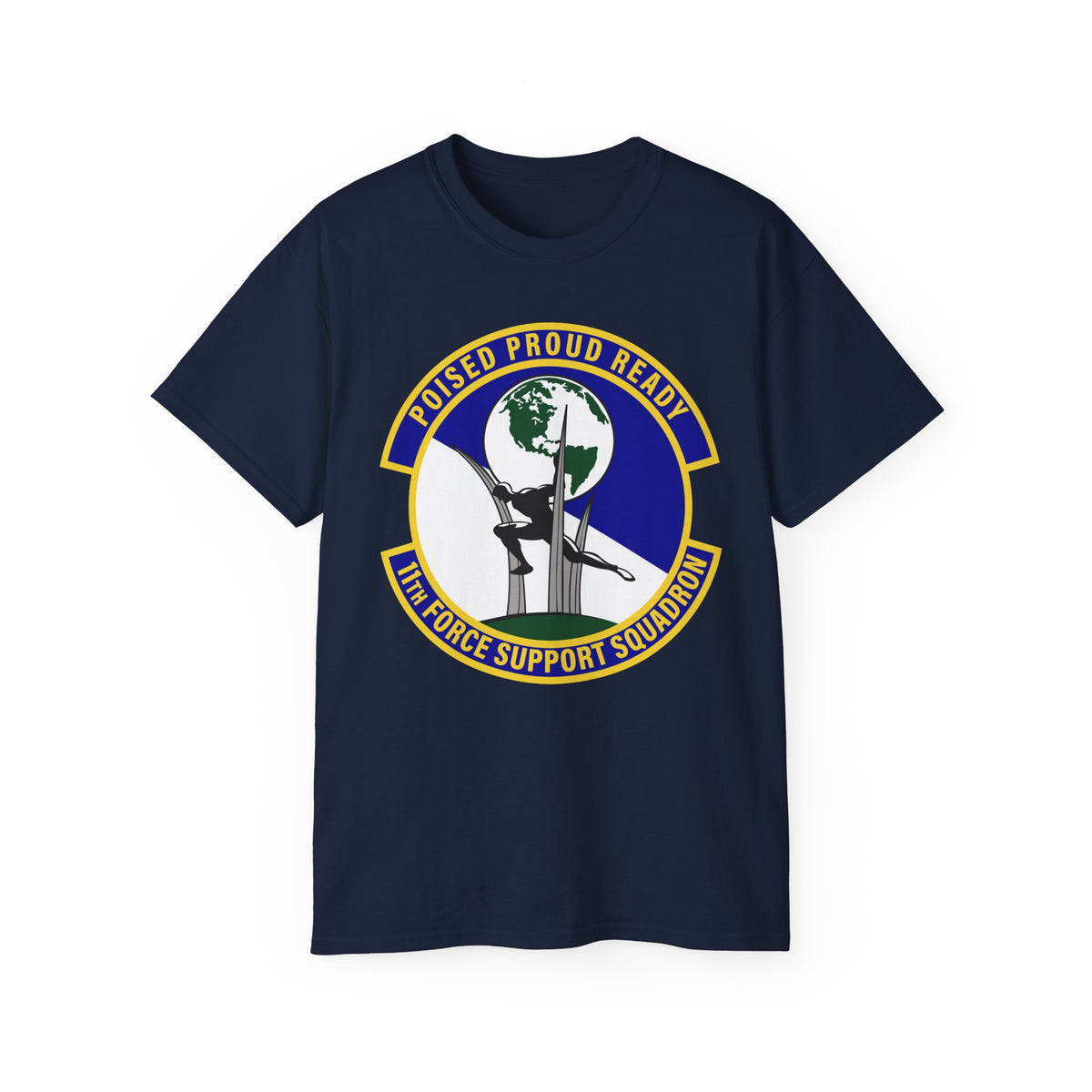 Unisex Ultra Cotton Tee - USAF - 11th Force Support Squadron wo txt