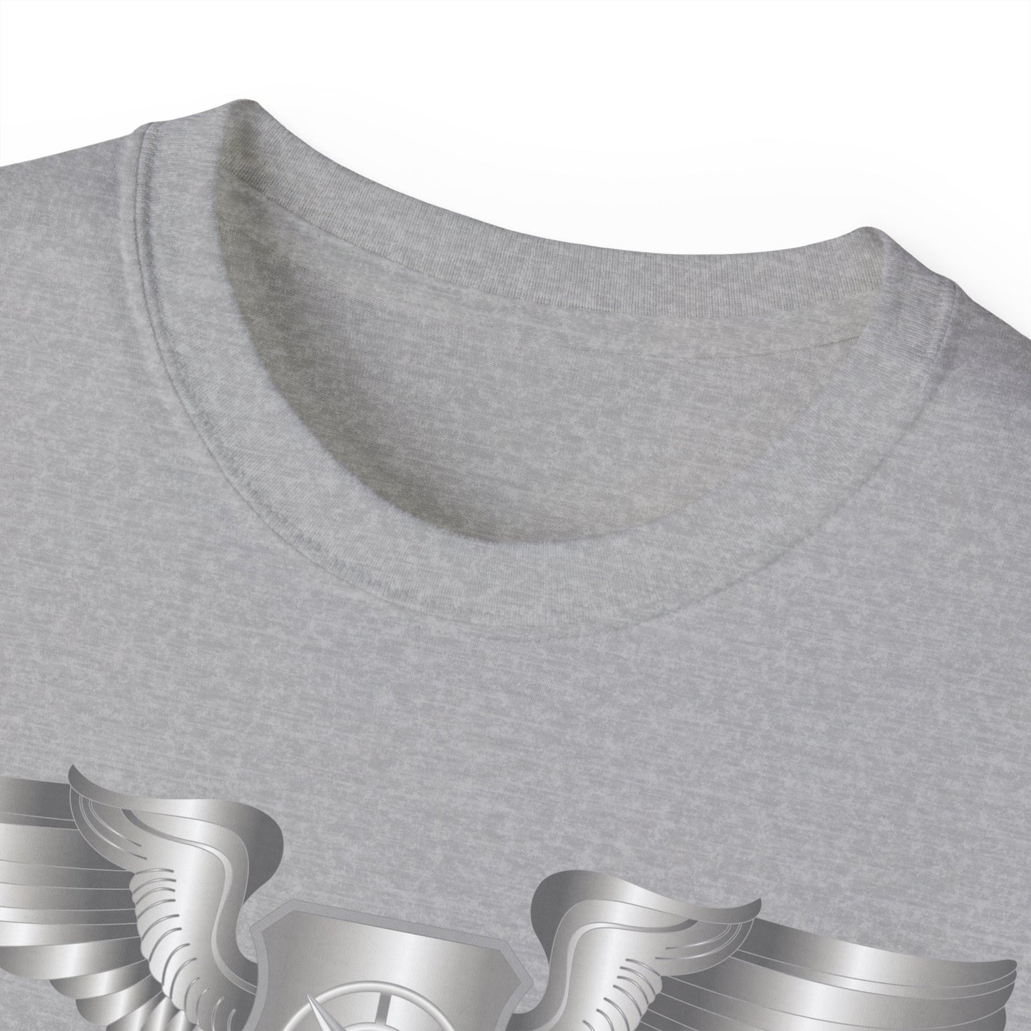 Unisex Ultra Cotton Tee - USAF - Air Battle Manager - Basic Wings wo Txt