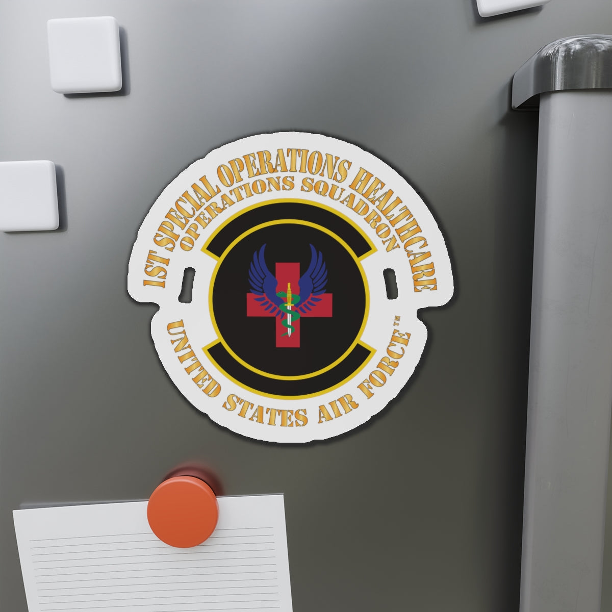 Die-Cut Magnet - USAF - 1st Special Operations Healthcare Operations Squadron X 300
