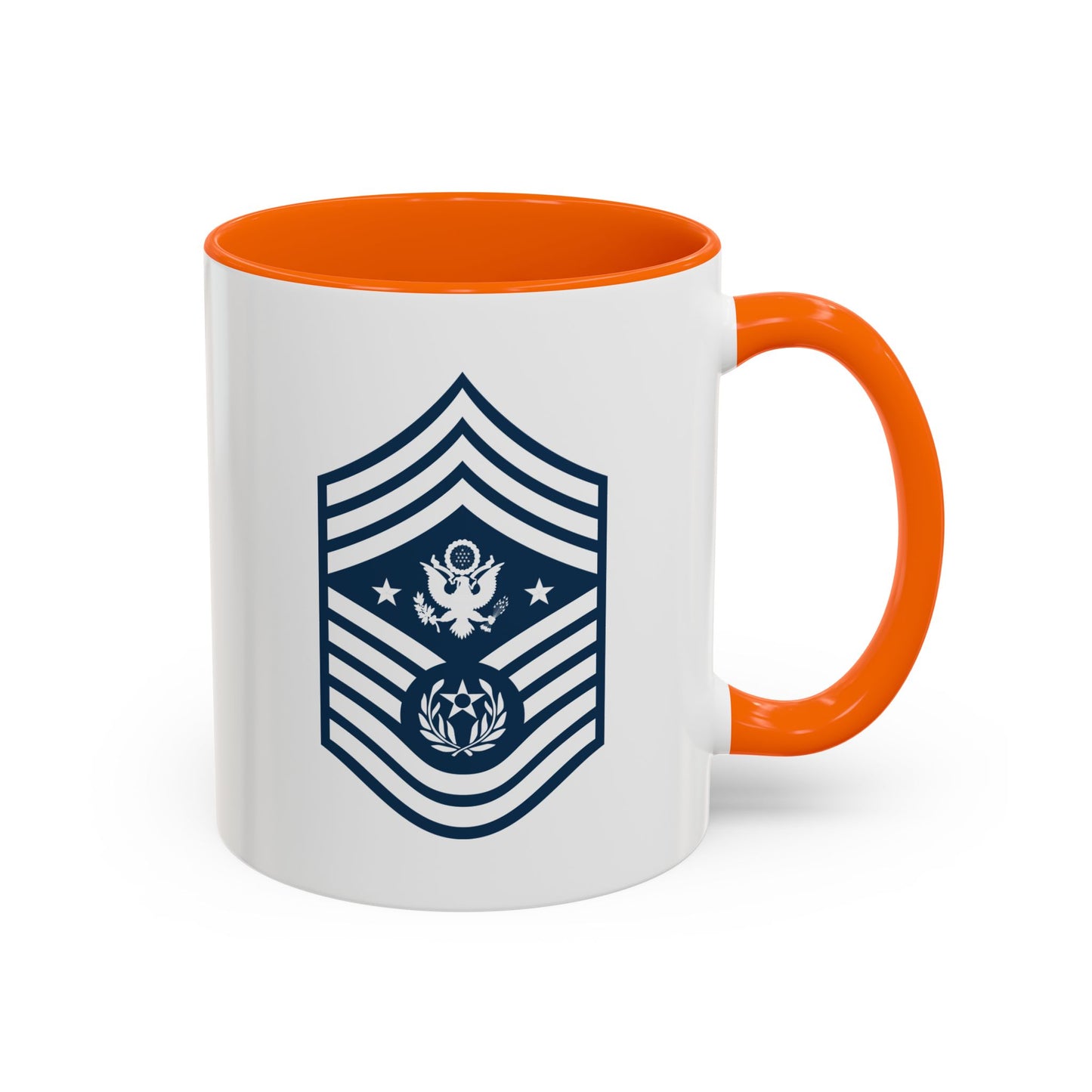 Accent Coffee Mug (11oz & 15oz) - USAF - Chief Master Sergeant of the Air Force (E9d) - 2020