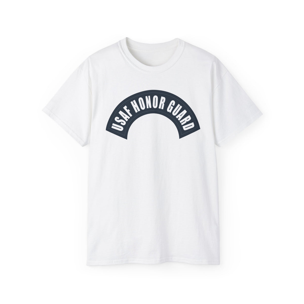 Unisex Ultra Cotton Tee - USAF Honor Guard Tab