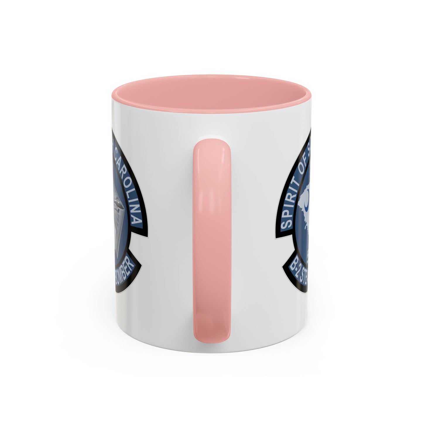 Accent Coffee Mug (11oz & 15oz) - USAF - B2 - Spirit of South Carolina Stealth Bomber wo Txt X 300