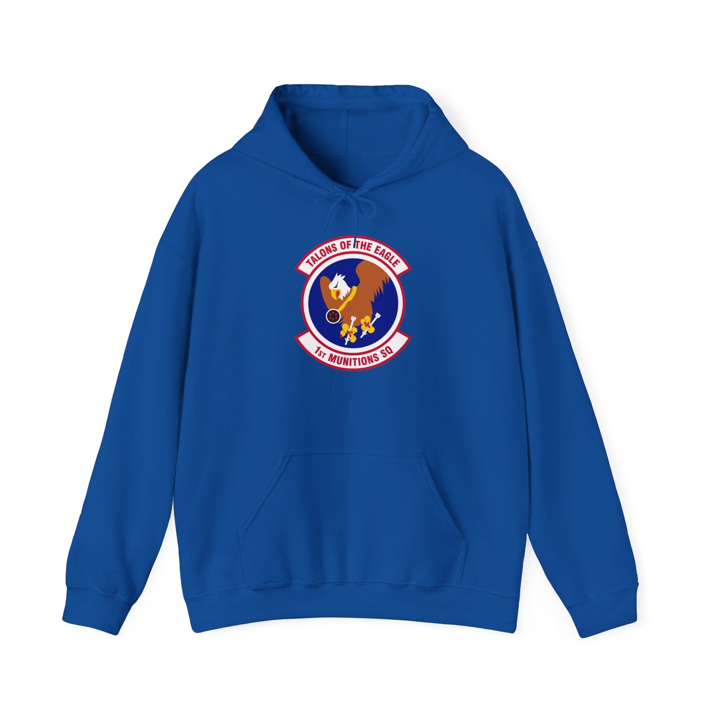 Unisex Heavy Blend Hooded Sweatshirt -USAF - 1st Munitions Squadron (ACC) wo txt