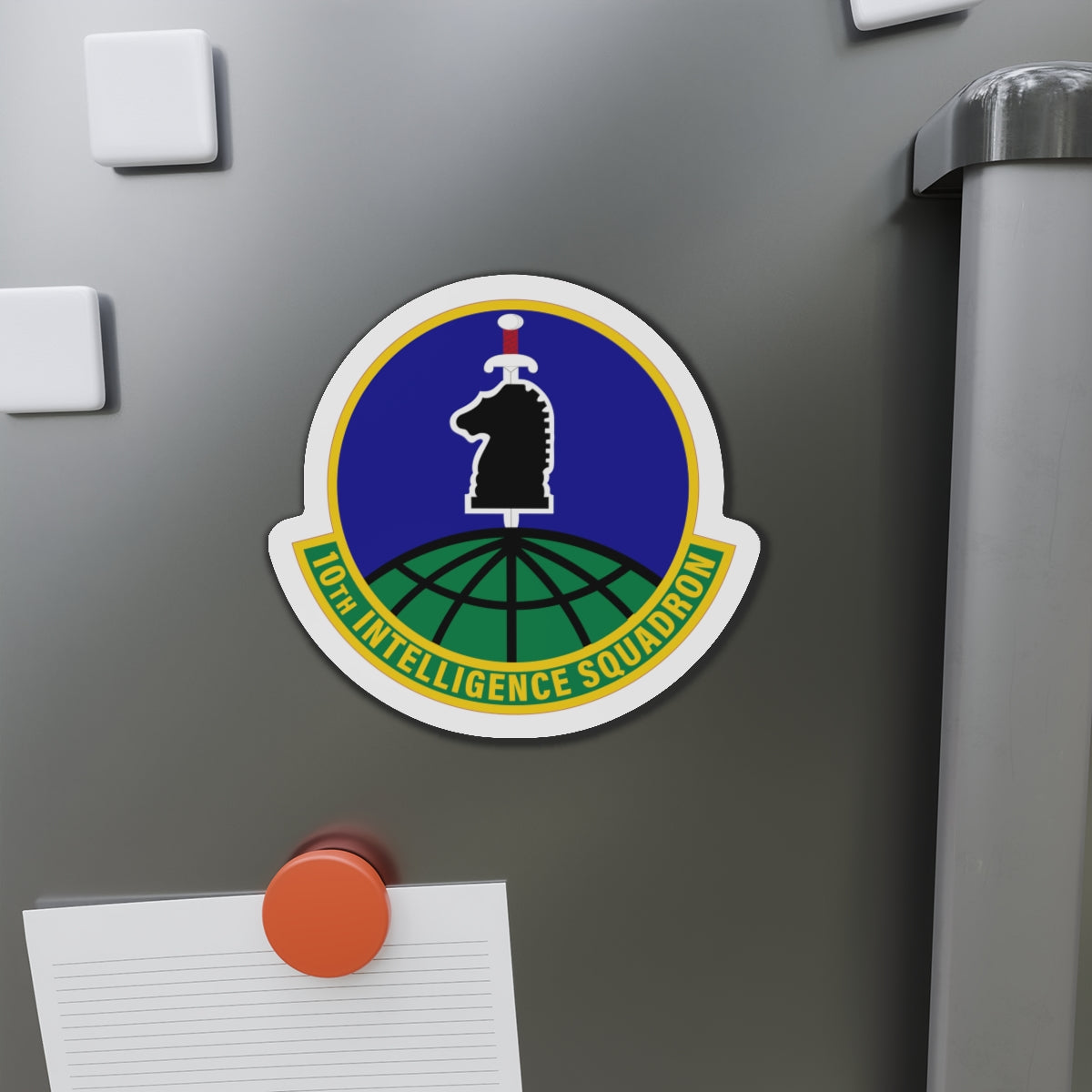 Die-Cut Magnet - USAF - 10th Intelligence Support Sq wo txt