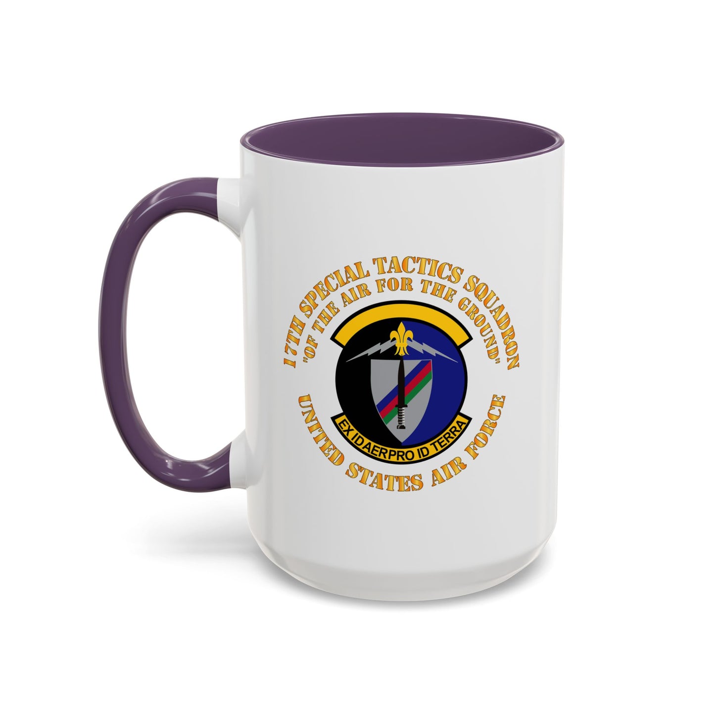 Accent Coffee Mug (11oz & 15oz) - USAF - 17th Special Tactics Squadron