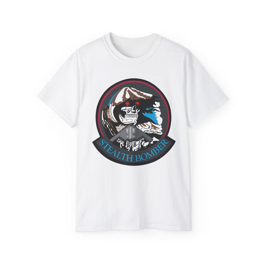 Unisex Ultra Cotton Tee - USAF - B2 - Grim Reaper - Stealth Bomber wo txt X 300