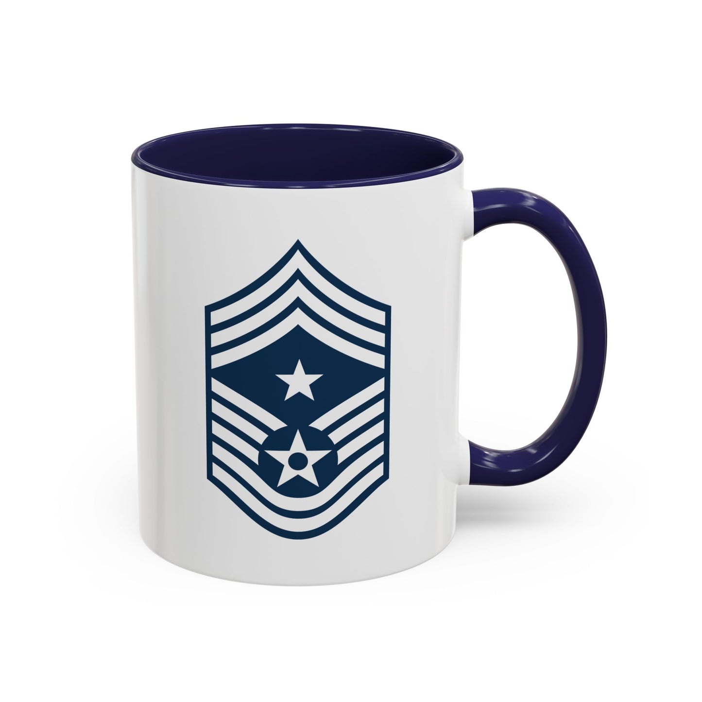 Accent Coffee Mug (11oz & 15oz) - USAF - Command Chief Master Sergeant (E9c) - 2020