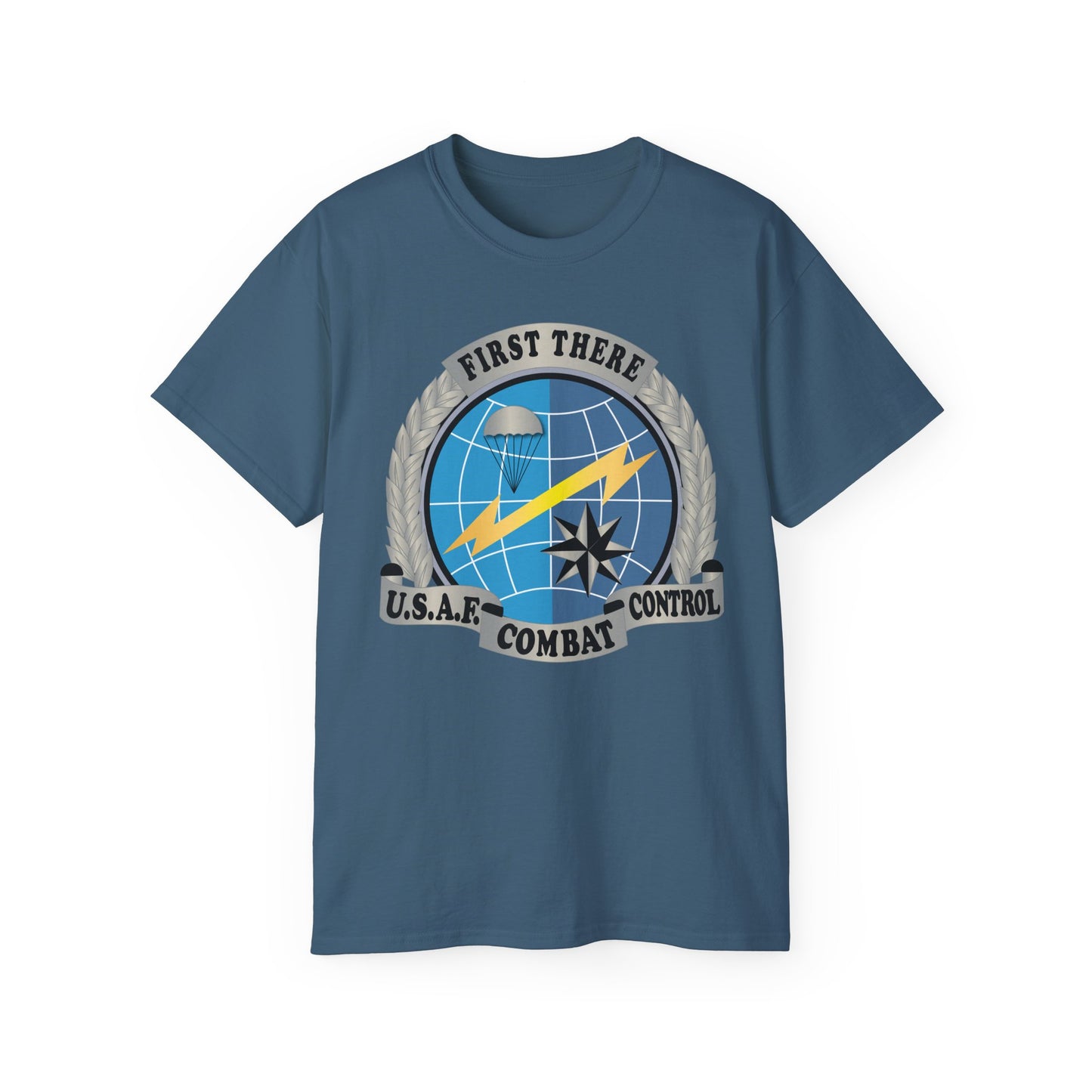 Unisex Ultra Cotton Tee - USAF - Combat Controller Badge No Txt  X 300
