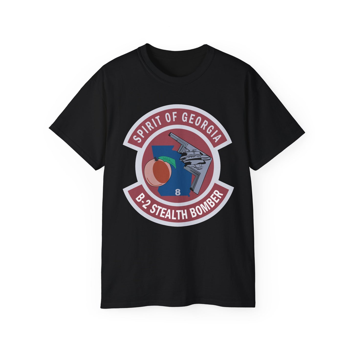 Unisex Ultra Cotton Tee - USAF - B2 - Spirit of Georgia - Stealth Bomber wo txt X 300