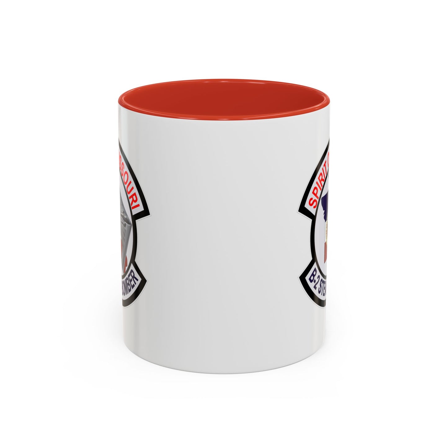Accent Coffee Mug (11oz & 15oz) - USAF - B2 - Spirit of Missouri - Stealth Bomber wo Txt
