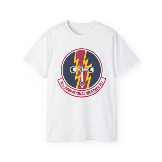 Unisex Ultra Cotton Tee - USAF - 12th Operational Weather Flight wo txt