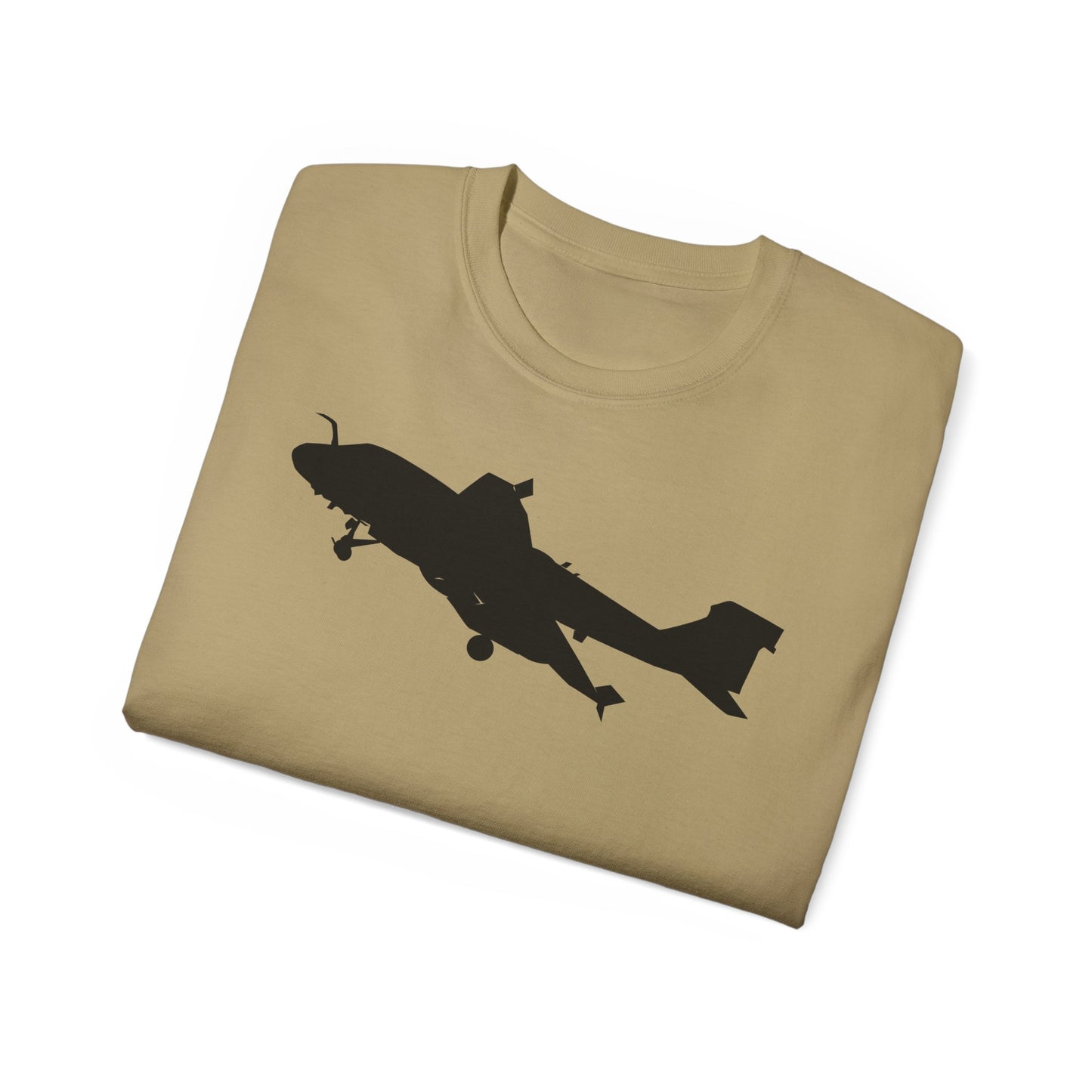 Unisex Ultra Cotton Tee - Aircraft - Navy - A-6A Intruder - Silhouette X 300