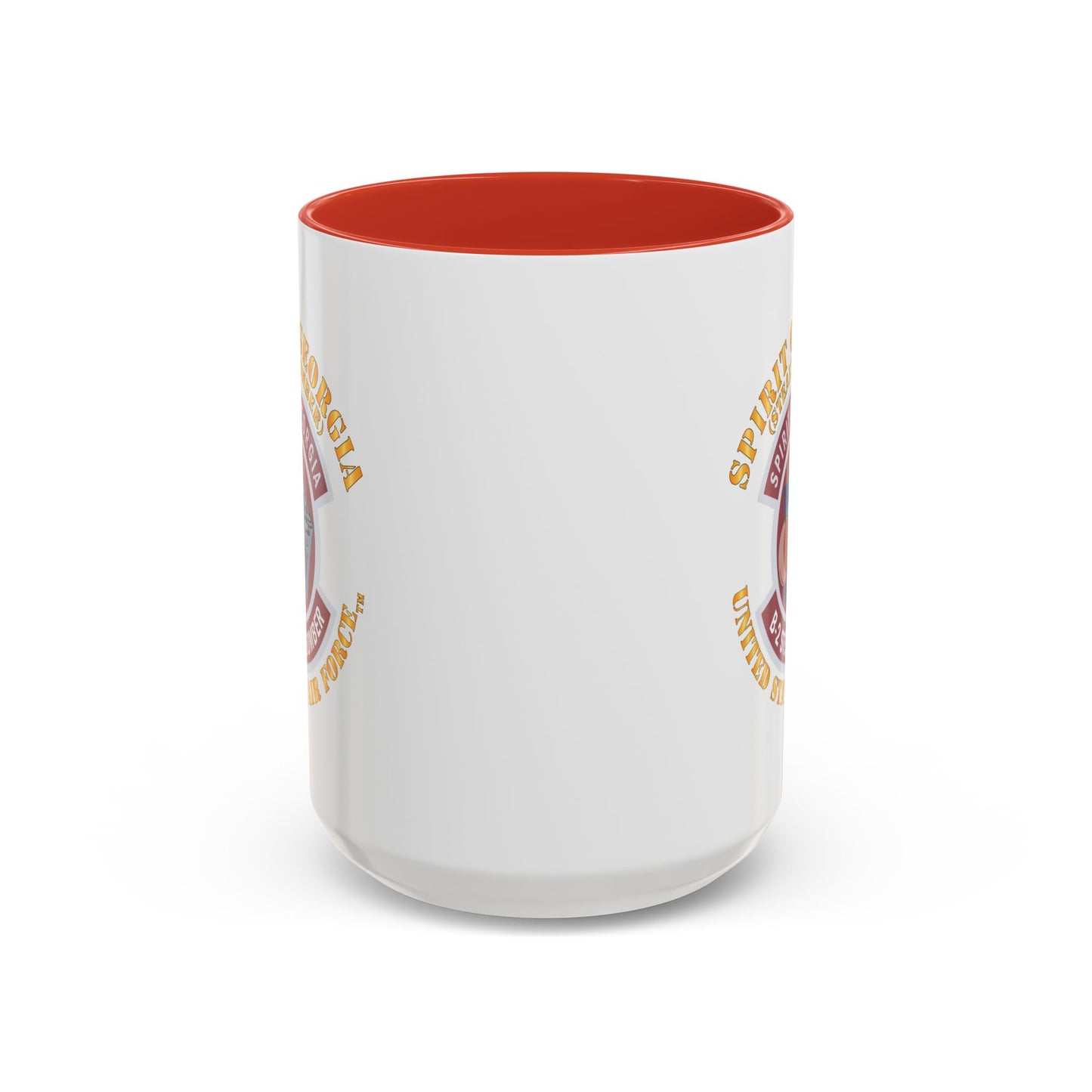 Accent Coffee Mug (11oz & 15oz) - USAF - B2 - Spirit of Georgia - Stealth Bomber X 300