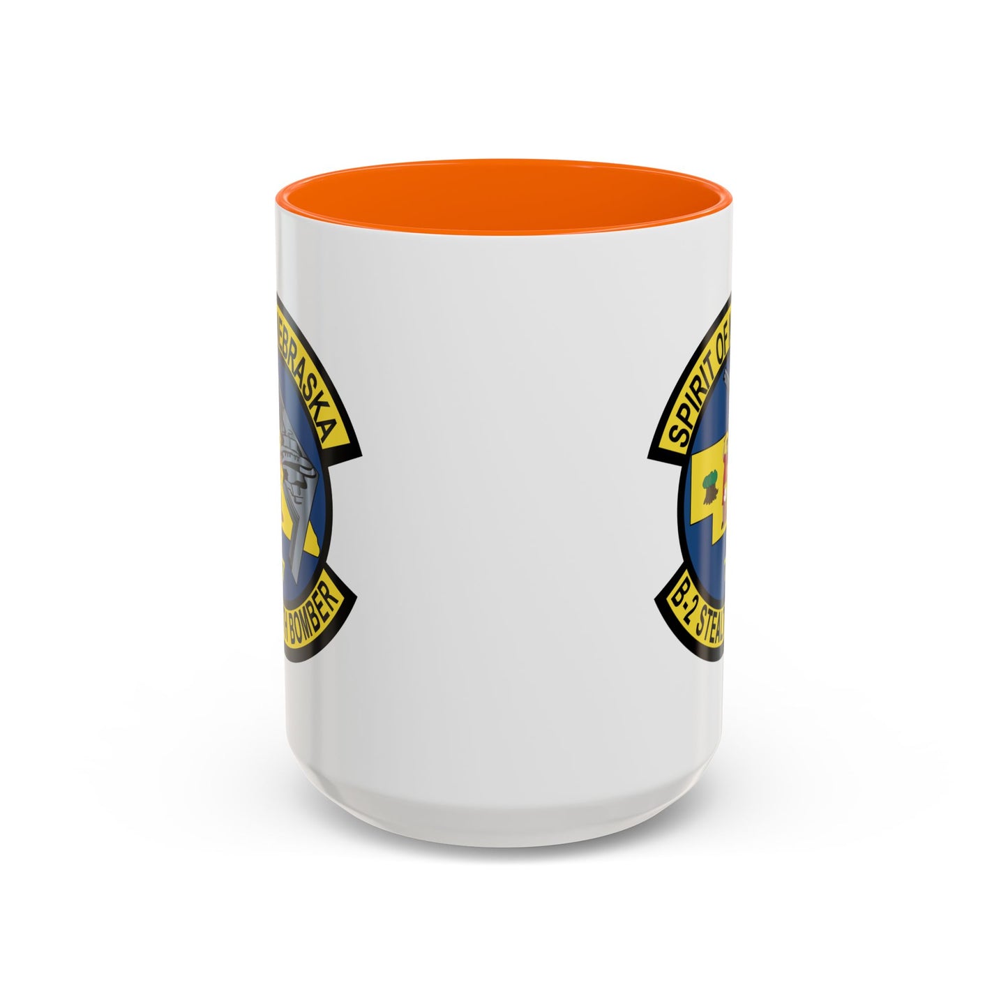 Accent Coffee Mug (11oz & 15oz) - USAF - B2 - Spirit of Nebraska - Stealth Bomber wo txt X 300