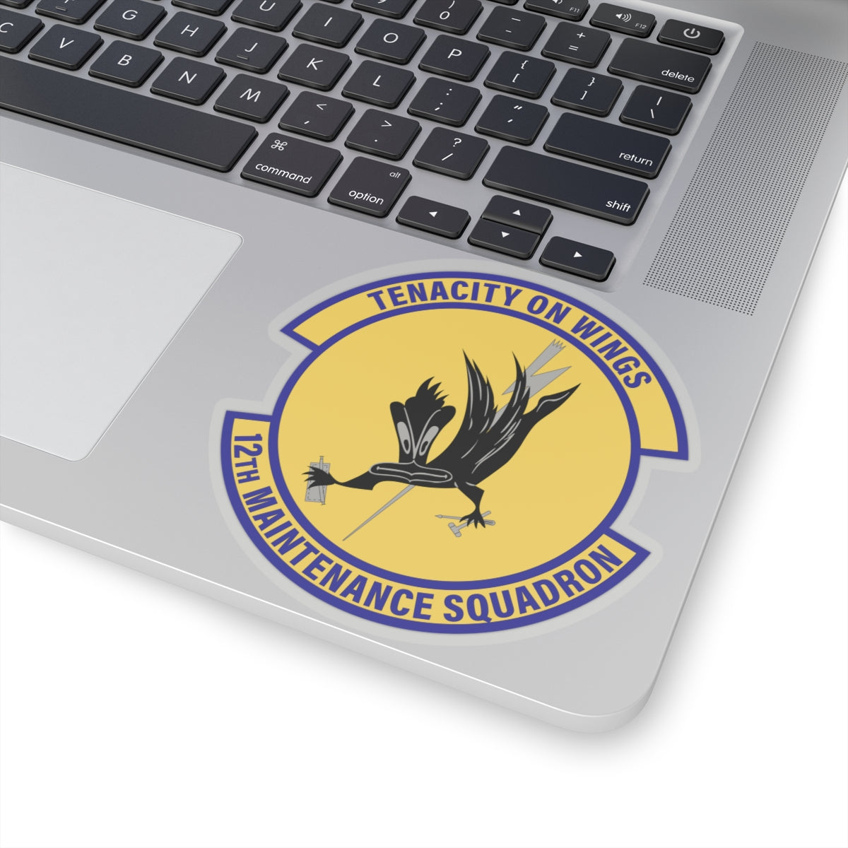 Kiss-Cut Stickers - USAF - 12th Maintenance Sq wo txt