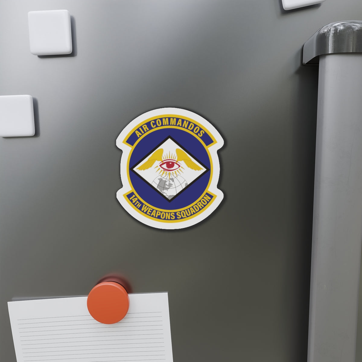 Die-Cut Magnet - USAF - 14th Weapons Squadron wo txt