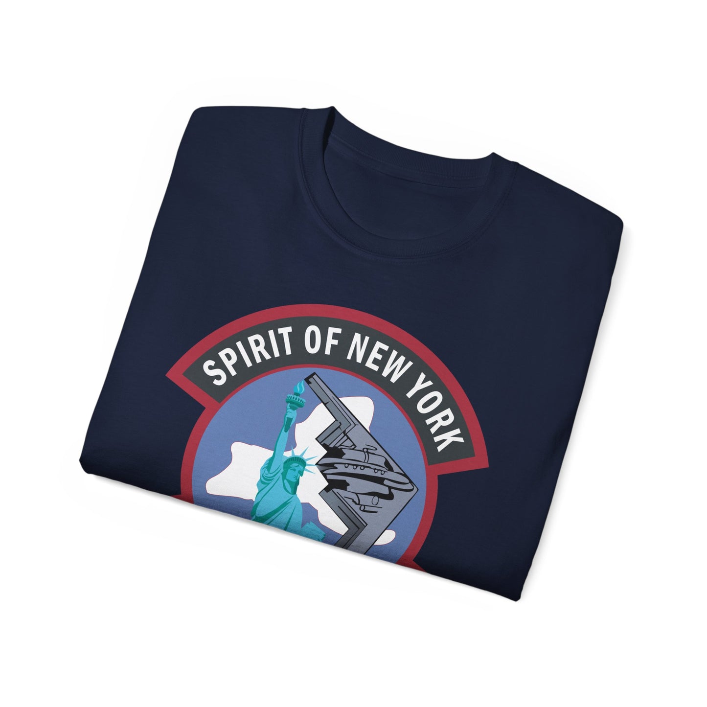 Unisex Ultra Cotton Tee - USAF - B2 - Spirit of New York - Stealth Bomber wo txt X 300