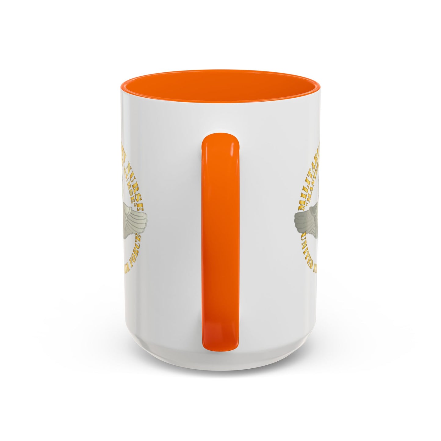 Accent Coffee Mug (11oz & 15oz) - USAF - Military Flight Nurse - Flight Nurse - Master