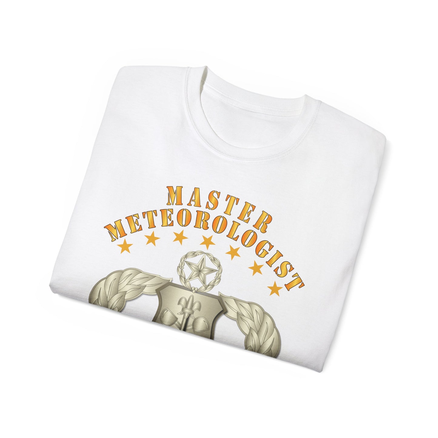 Unisex Ultra Cotton Tee - USAF - Meteorologist - Master Badge wo DS