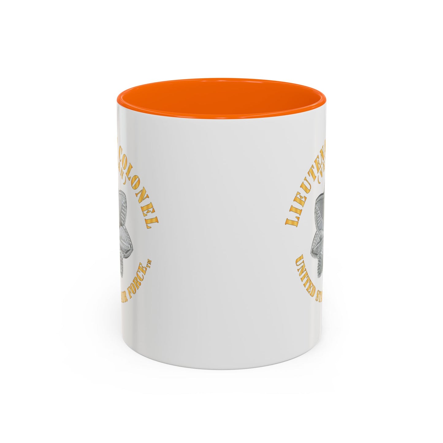 Accent Coffee Mug (11oz & 15oz) - USAF - Lieutenant Colonel - LTC - Veteran - TM X 300