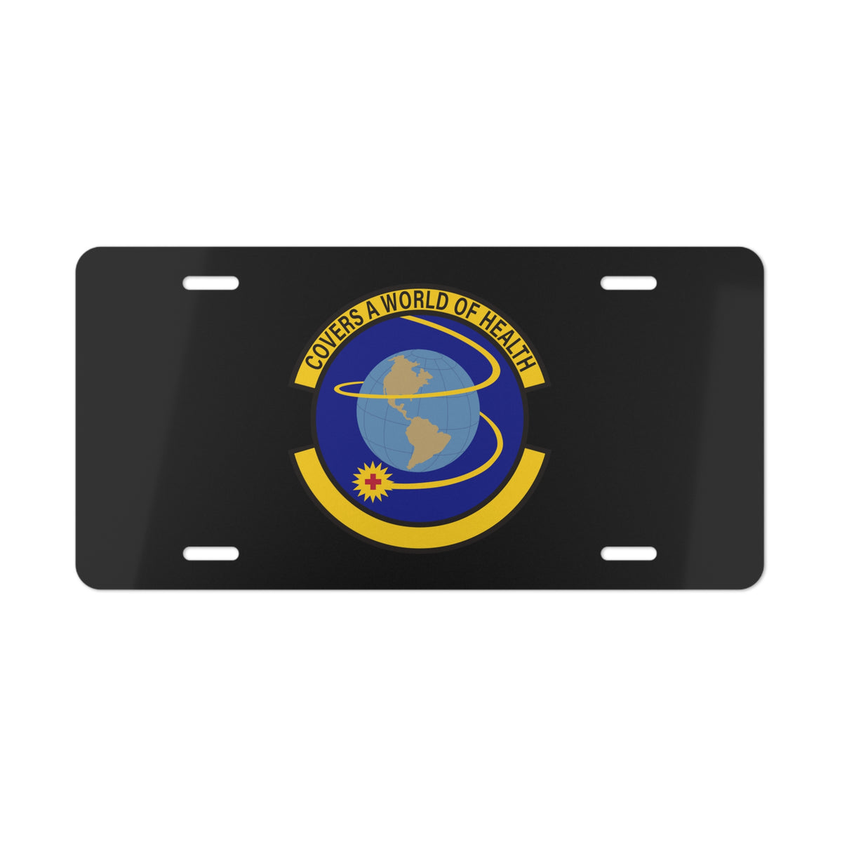 License Plate - USAF - 4th Operational Medical Readiness Sq wo txt X 300