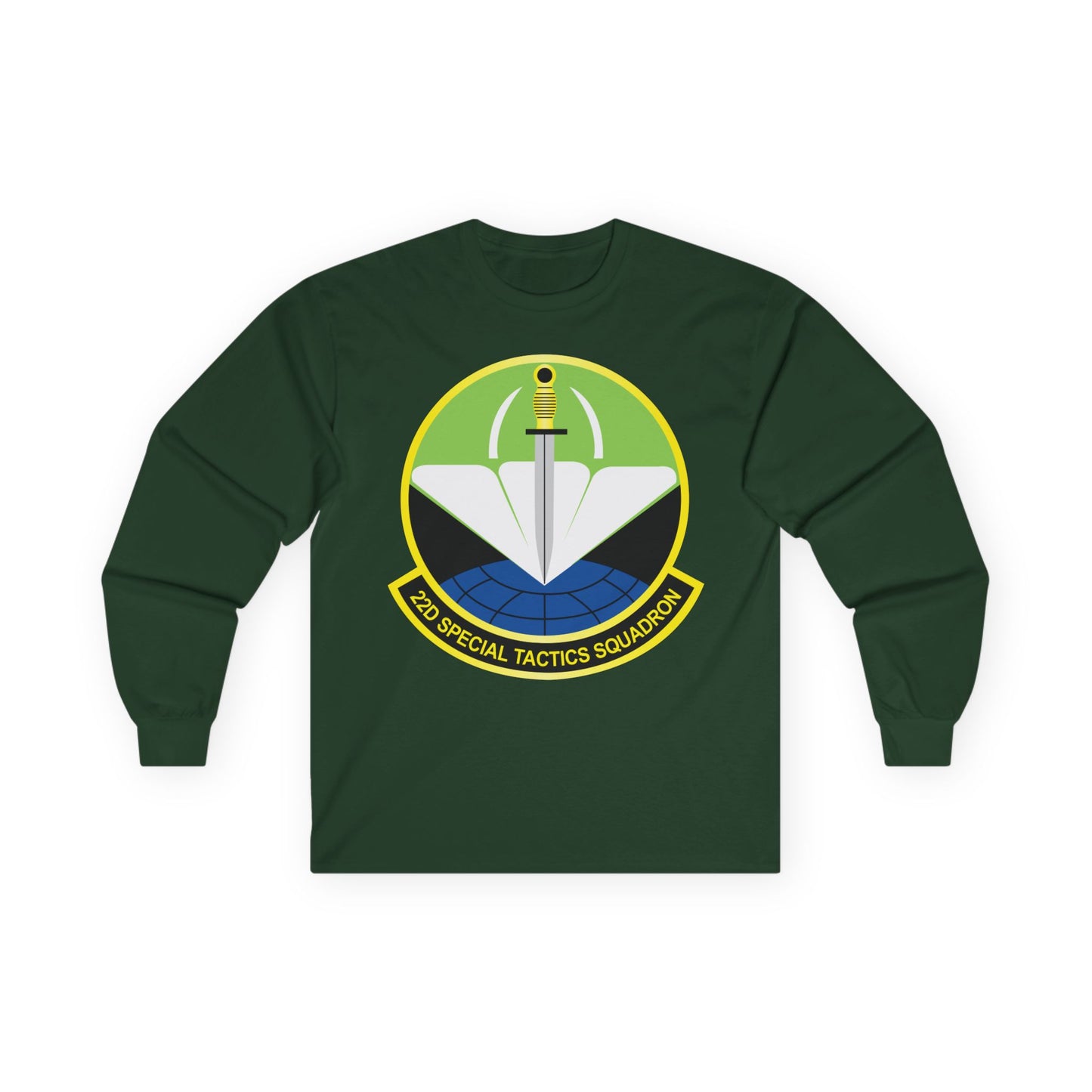 Unisex Ultra Cotton Long Sleeve Tee - USAF - 22nd Special Tactics Squadron  wo Txt X 300