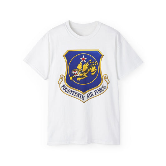 Unisex Ultra Cotton Tee - USAF - 14th Air Force - Flying Tigers wo txt - 3D - Enhanced