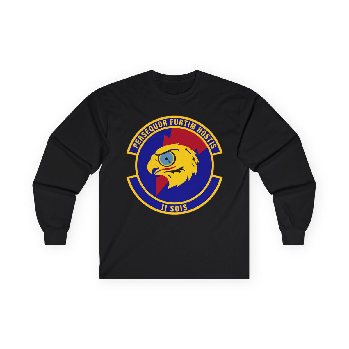 Unisex Ultra Cotton Long Sleeve Tee - USAF - 11th Special Operations Intelligence Sq wo txt X 300