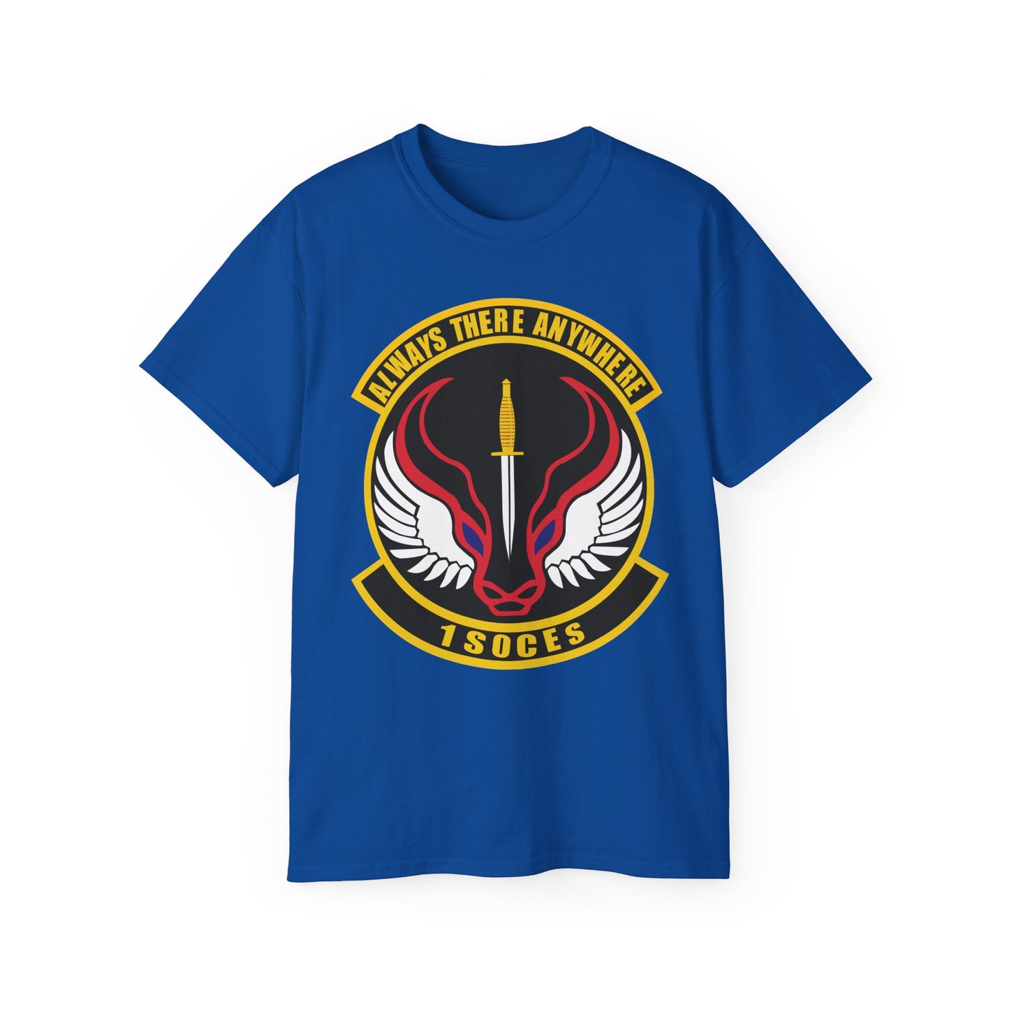 Unisex Ultra Cotton Tee - USAF - 1st Special Operations Civil Engineer Sq wo txt