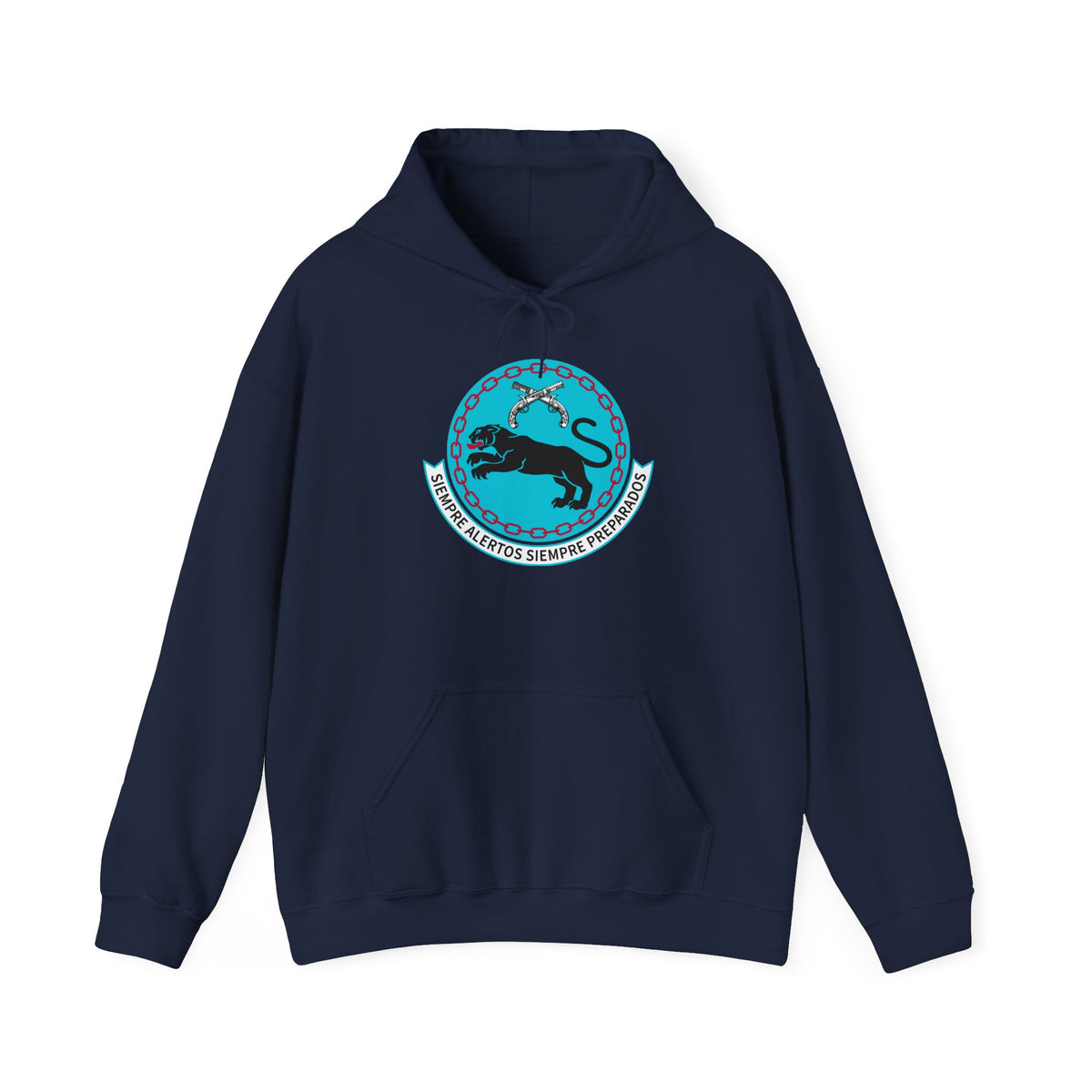 Unisex Heavy Blend Hooded Sweatshirt - USAF - 4th Security Forces Squadron wo txt