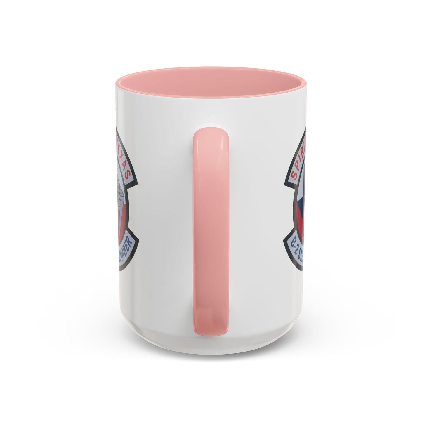 Accent Coffee Mug (11oz & 15oz) - USAF - B2 - Spirit of Texas - Stealth Bomber wo txt X 300
