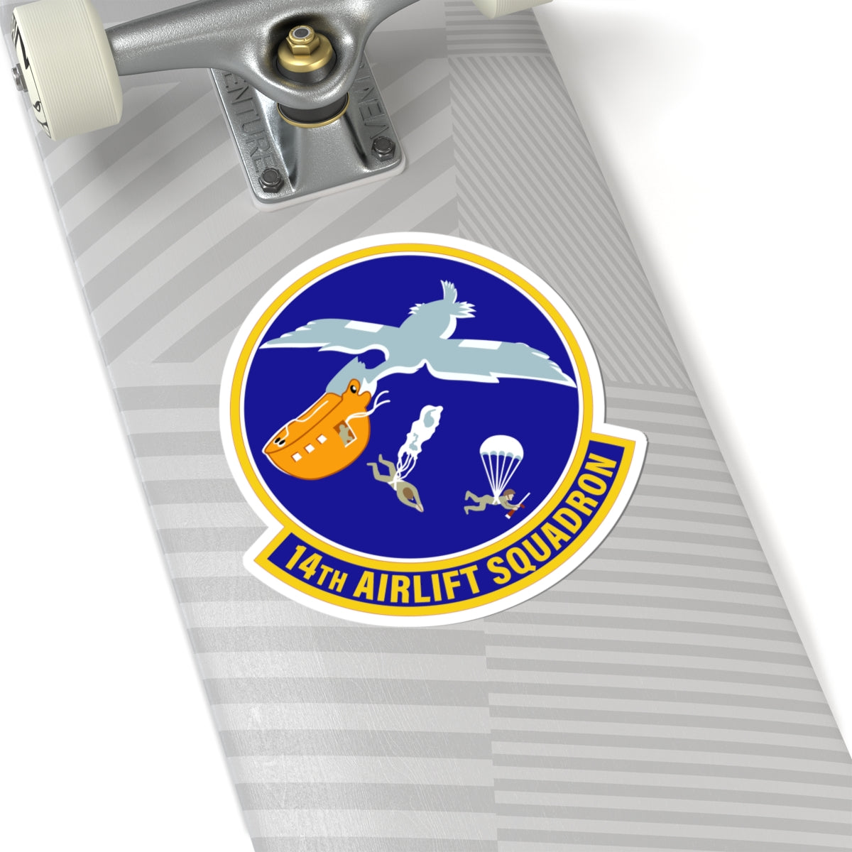 Kiss-Cut Stickers - USAF - 14th Airlift Squadron wo txt