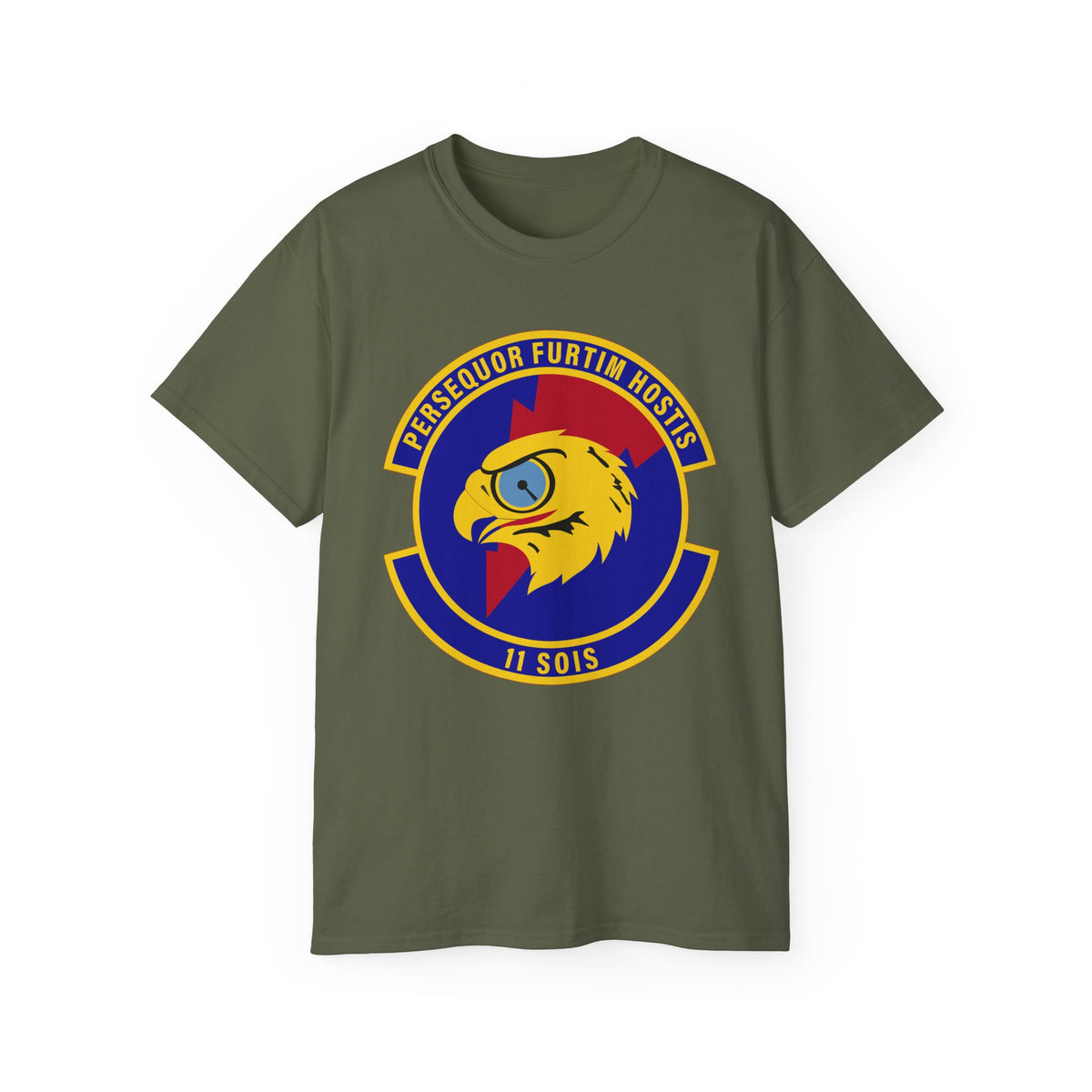 Unisex Ultra Cotton Tee - USAF - 11th Special Operations Intelligence Sq wo txt X 300