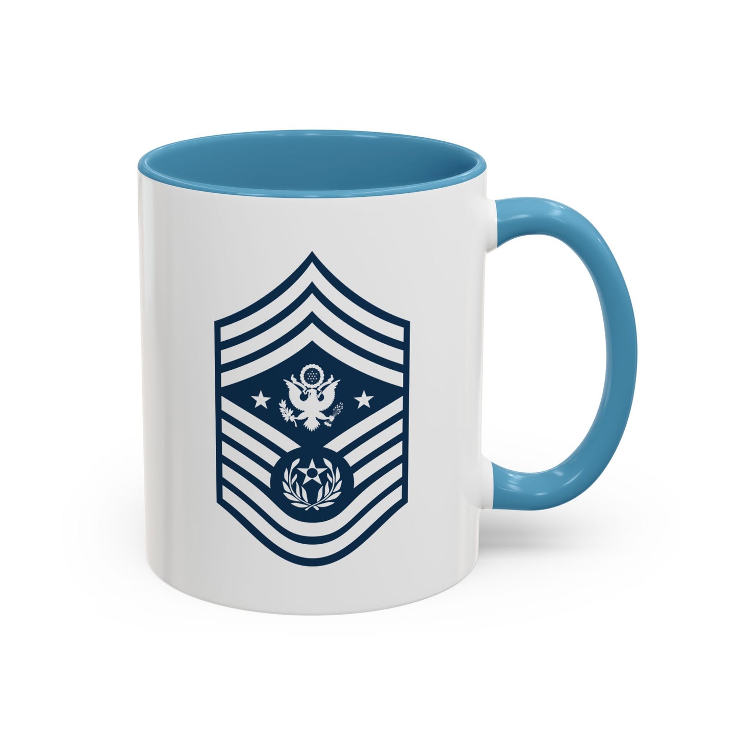 Accent Coffee Mug (11oz & 15oz) - USAF - Chief Master Sergeant of the Air Force (E9d) - 2020