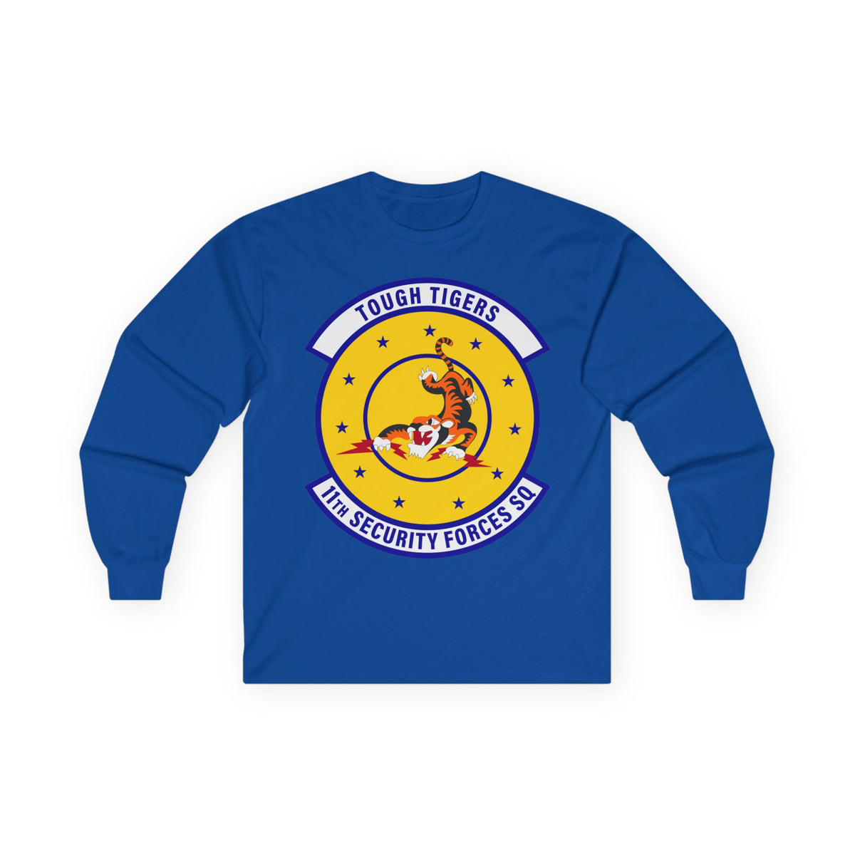 Unisex Ultra Cotton Long Sleeve Tee - USAF - 11th Security Forces Squadron wo txt