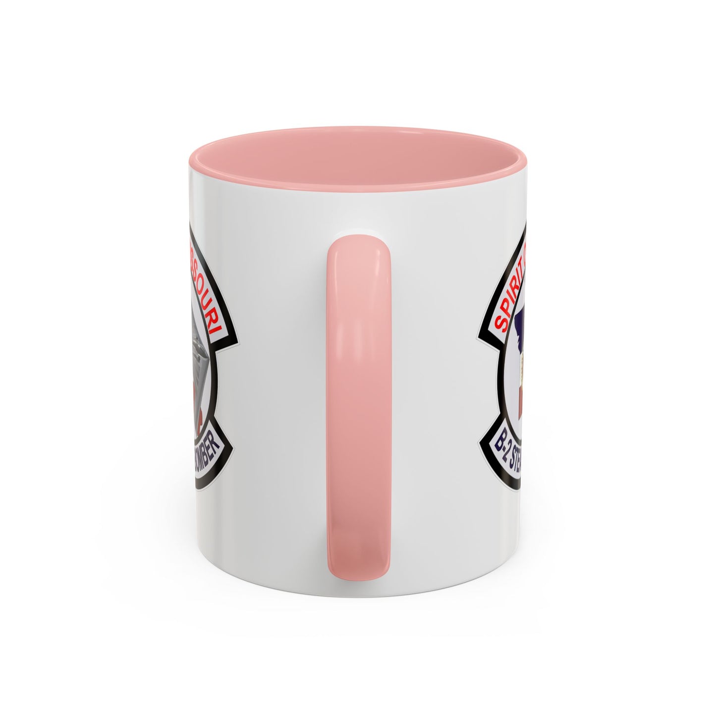Accent Coffee Mug (11oz & 15oz) - USAF - B2 - Spirit of Missouri - Stealth Bomber wo Txt