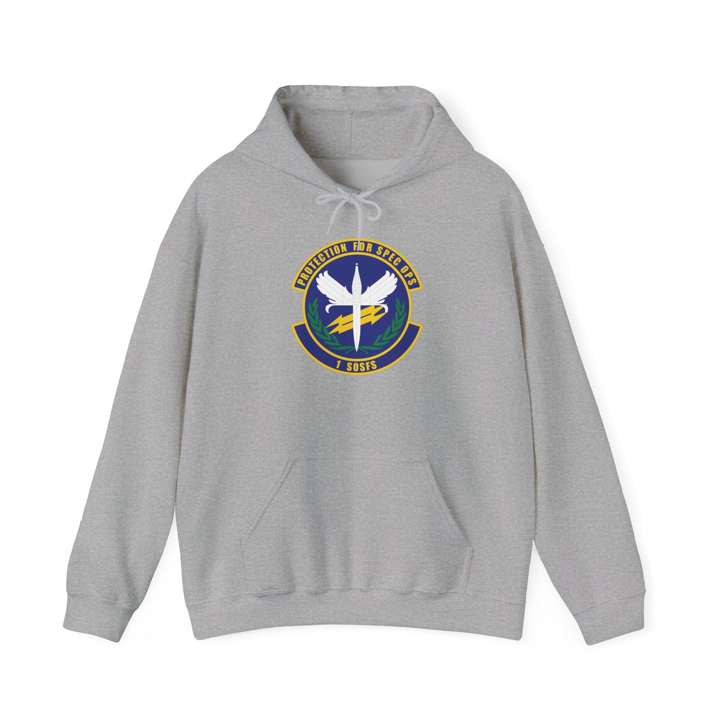 Unisex Heavy Blend Hooded Sweatshirt - USAF - 1st Special Operations Security Forces Squadron wo txt