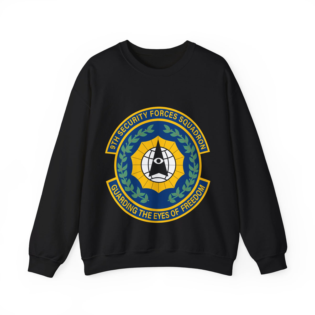 Crewneck Sweatshirt - USAF - 9th Security Forces Squadron wo txt X 300