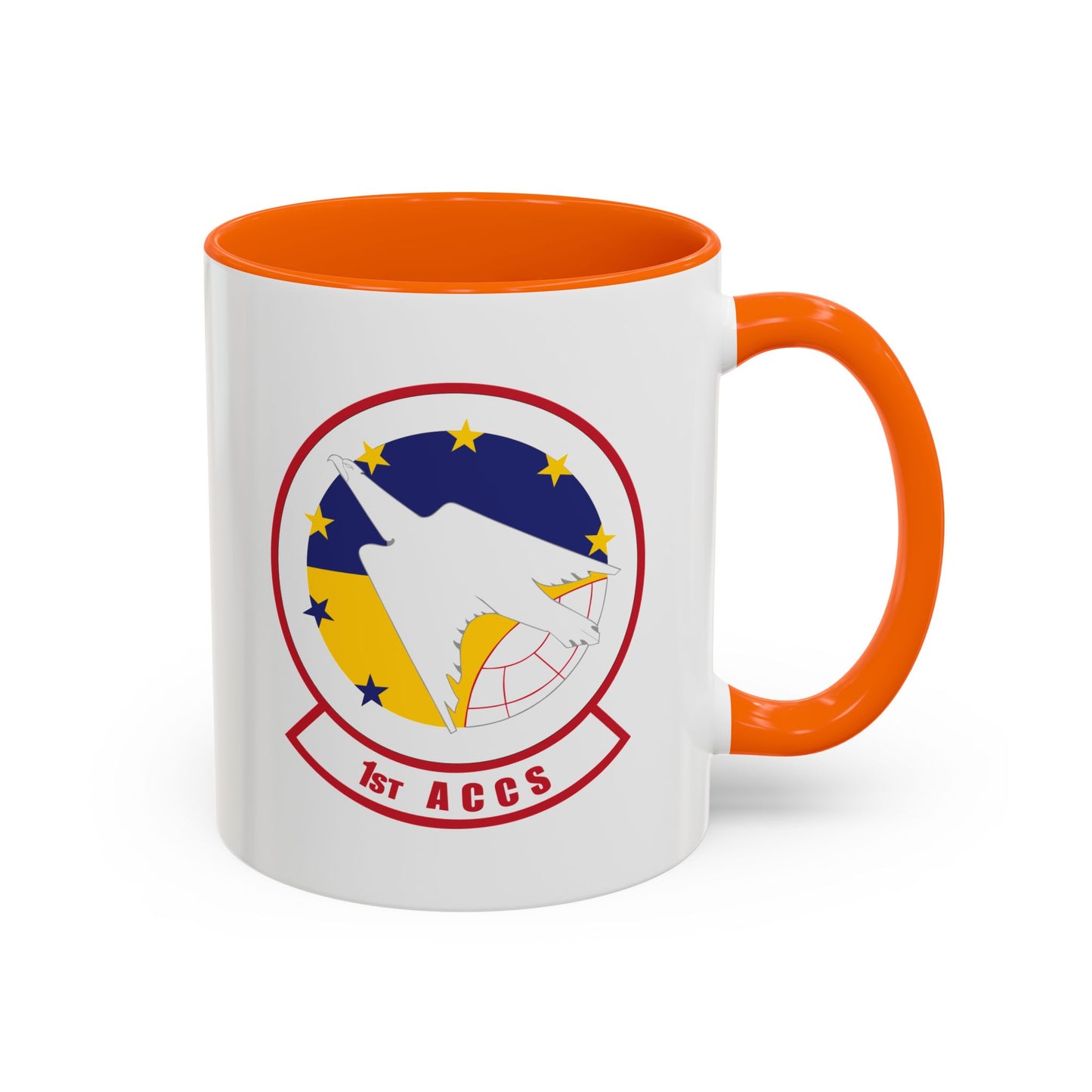 Accent Coffee Mug (11oz & 15oz) - USAF - 1st Airborne Command Control Squadron (ACC) wo txt X 300