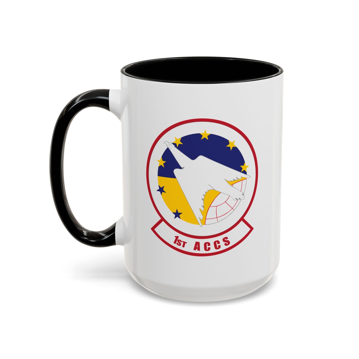 Accent Coffee Mug (11oz & 15oz) - USAF - 1st Airborne Command Control Squadron (ACC) wo txt X 300