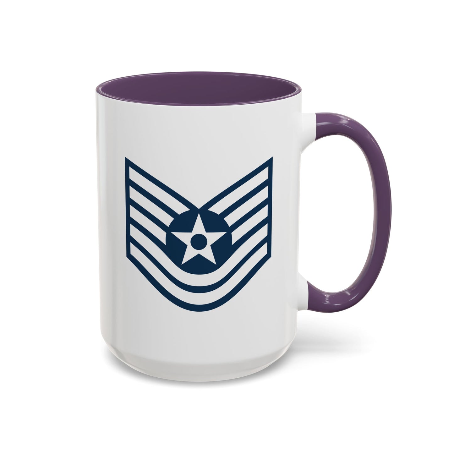 Accent Coffee Mug (11oz & 15oz) - USAF - Technical Sergeant (E6) - 2020