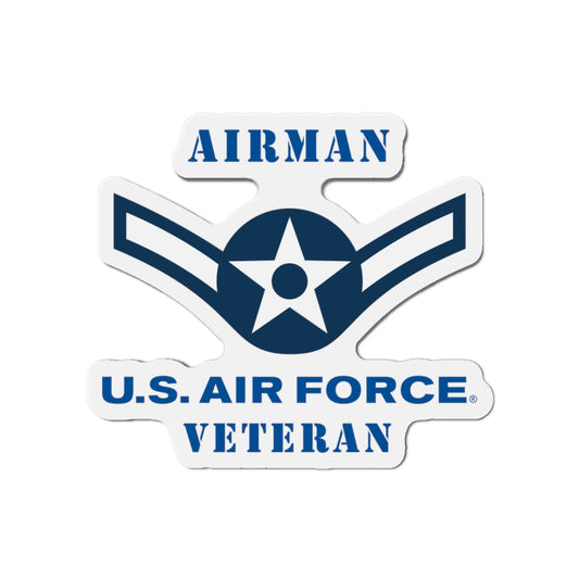 Die-Cut Magnet - USAF - Airman (E2) - 2020 - US Air Force - Veteran